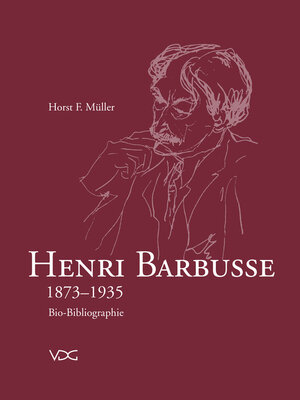 cover image of Henri Barbusse 1873–1935